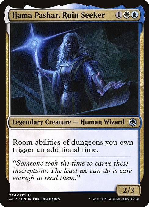 Hama Pashar, Ruin Seeker (224) [Adventures in the Forgotten Realms]