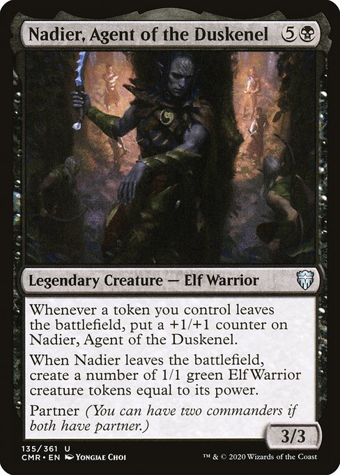 Nadier, Agent of the Duskenel (135) [Commander Legends]