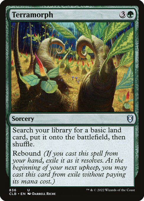 Terramorph (836) [Commander Legends: Battle for Baldur's Gate]