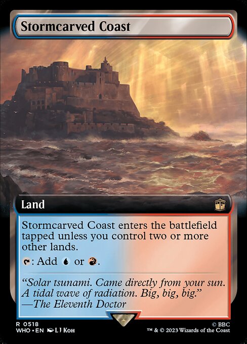 Stormcarved Coast (518) [Doctor Who] [Extended Art]