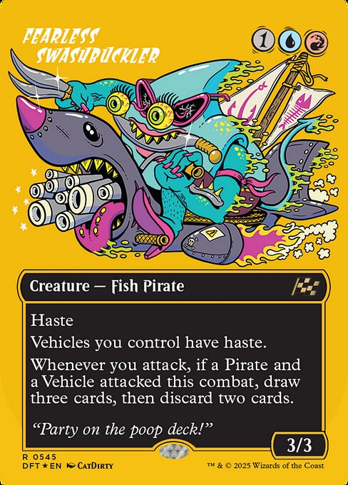 Fearless Swashbuckler (545) [Aetherdrift]