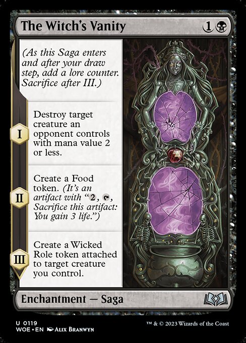 The Witch's Vanity (119) [Wilds of Eldraine]
