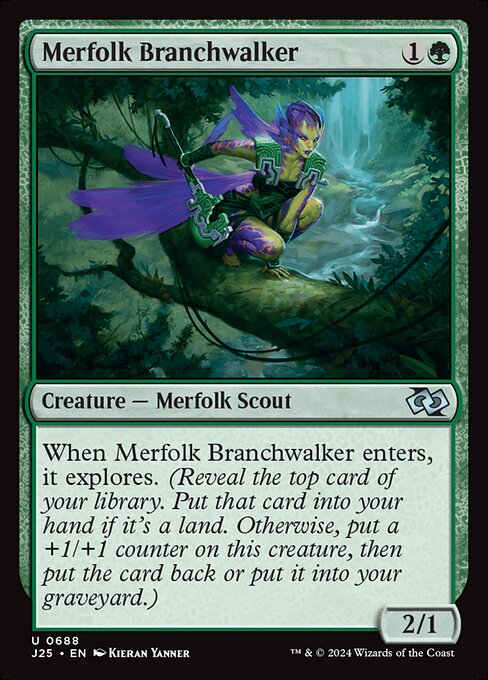 Merfolk Branchwalker (688) [Foundations Jumpstart]
