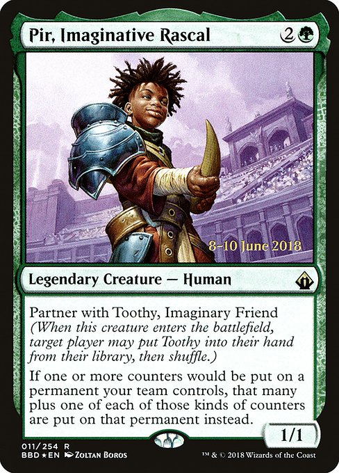 Pir, Imaginative Rascal (11s) [Battlebond Promos]