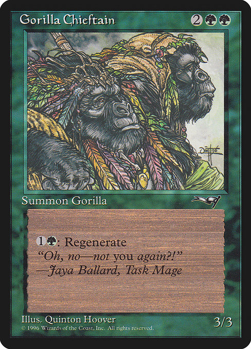 Gorilla Chieftain (94a) [Alliances]
