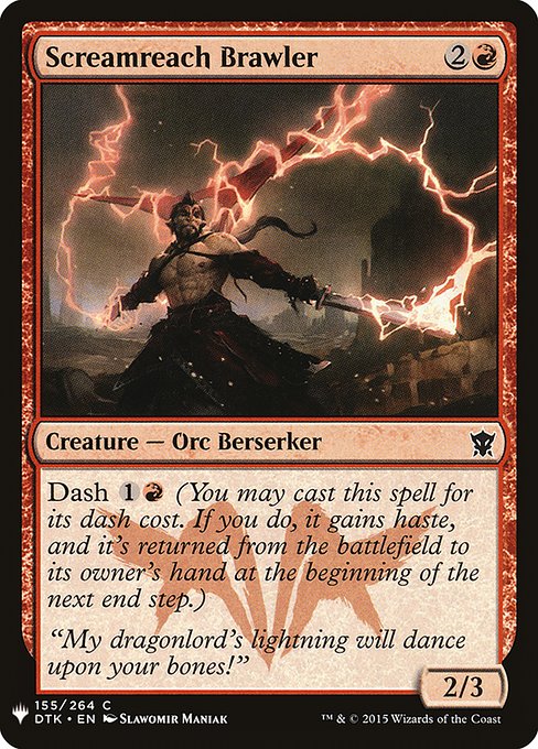 Screamreach Brawler (DTK-155) [The List]