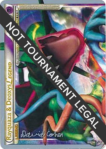 Rayquaza & Deoxys Legend (89) - 2011 (David Cohen) (89/90) [World Championship Decks]