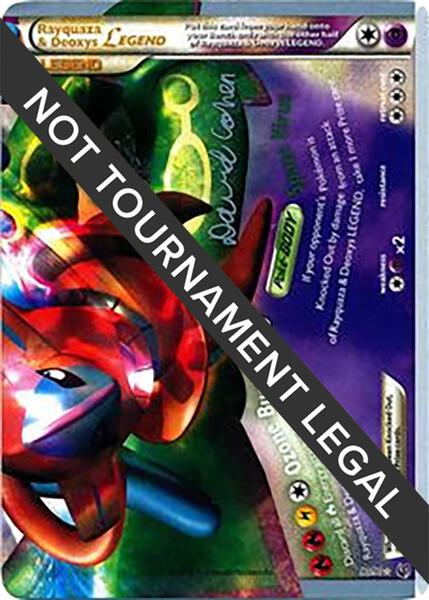 Rayquaza & Deoxys Legend (90) - 2011 (David Cohen) (90/90) [World Championship Decks]