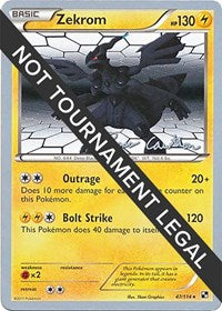 Zekrom - 2011 (Ross Cawthon) (47/114) [World Championship Decks]