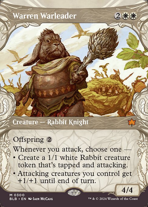 Warren Warleader (300) [Bloomburrow]