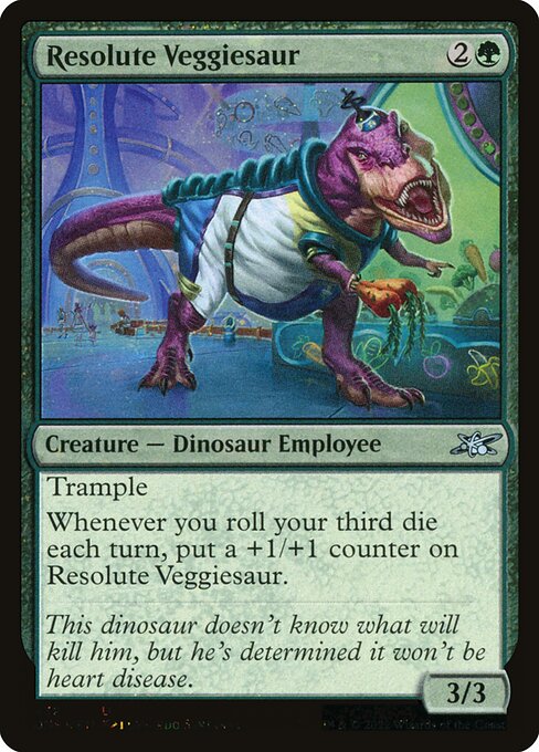 Resolute Veggiesaur (439) [Unfinity]