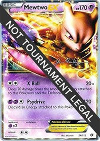 Mewtwo EX - 2015 (Jacob Van Wagner) (54/113) [World Championship Decks]