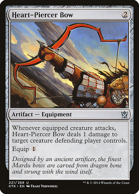 Heart-Piercer Bow (221) [Khans of Tarkir]