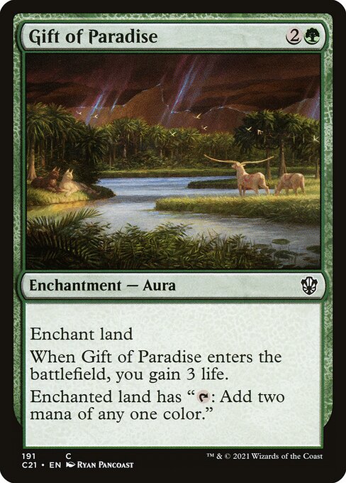 Gift of Paradise (191) [Commander 2021]
