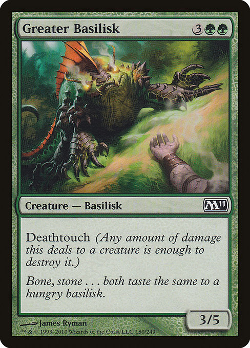Greater Basilisk (180) [Magic 2011]