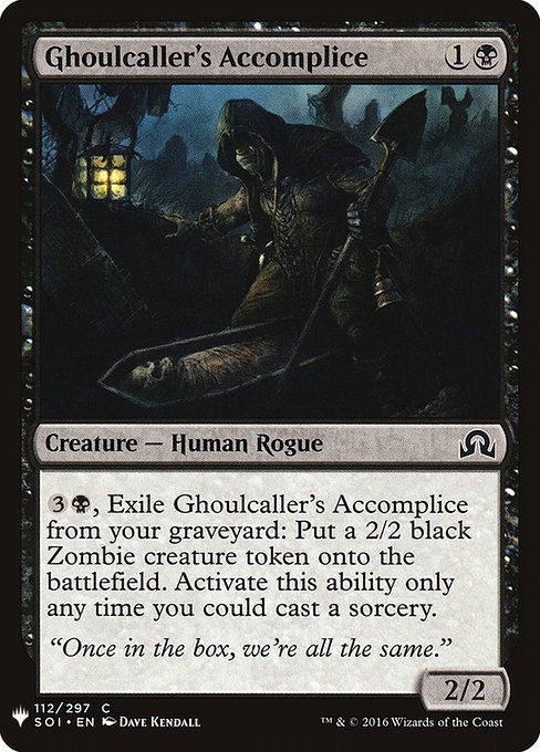 Ghoulcaller's Accomplice (SOI-112) [The List]