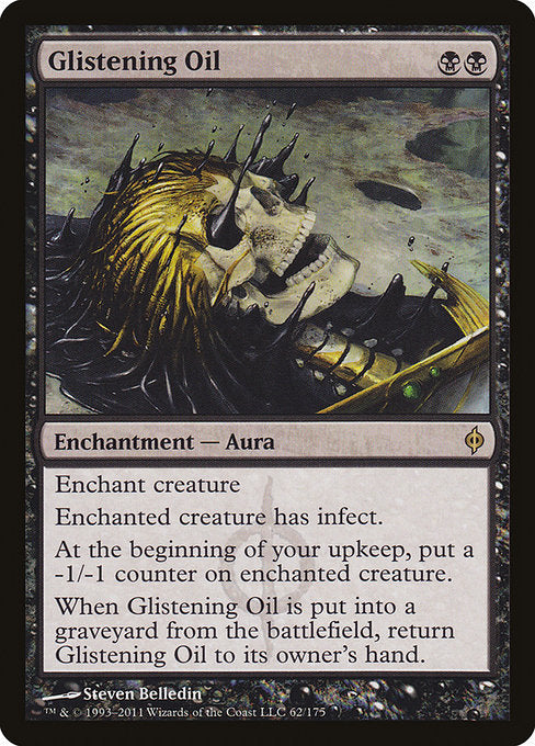 Glistening Oil (62) [New Phyrexia]