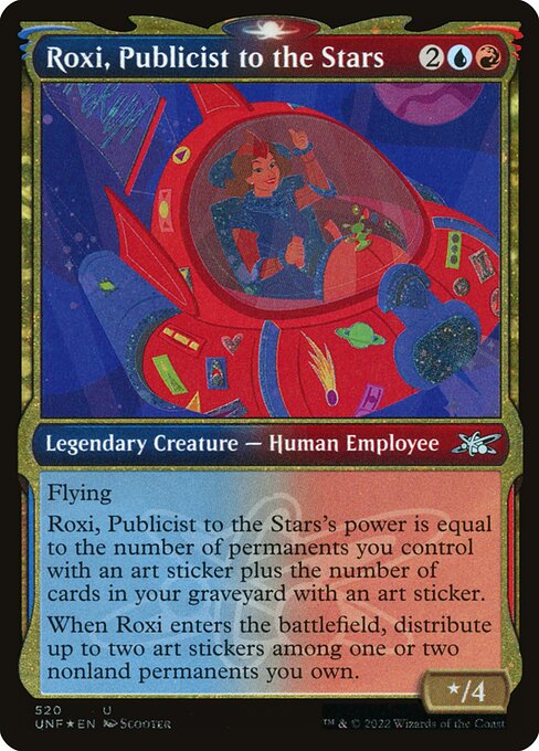 Roxi, Publicist to the Stars (520) [Unfinity] [Showcase]