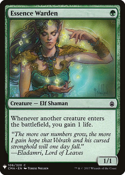 Essence Warden (CMA-106) [The List]