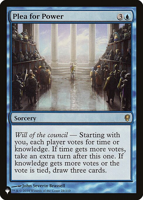 Plea for Power (CNS-24) [The List]