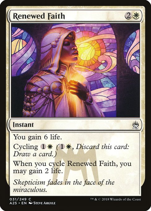 Renewed Faith (31) [Masters 25]