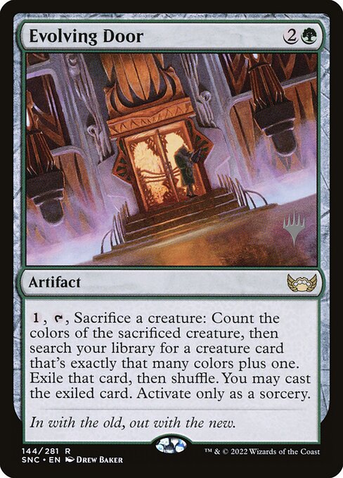 Evolving Door (144p) [Streets of New Capenna Promos]