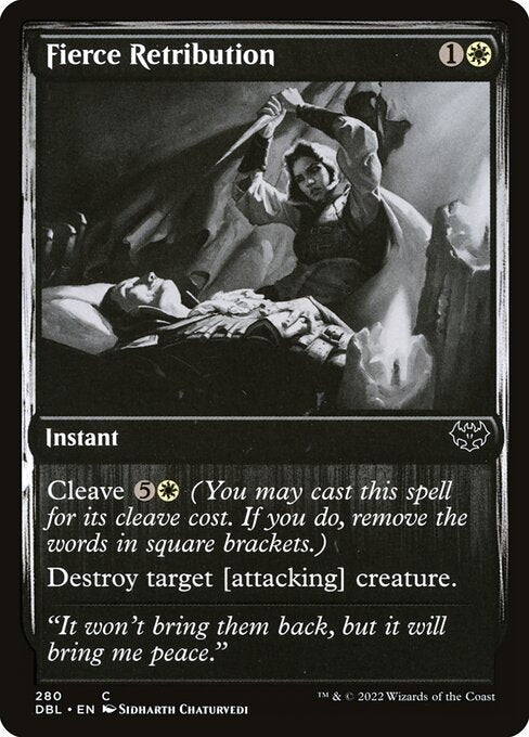 Fierce Retribution (280) [Innistrad: Double Feature]