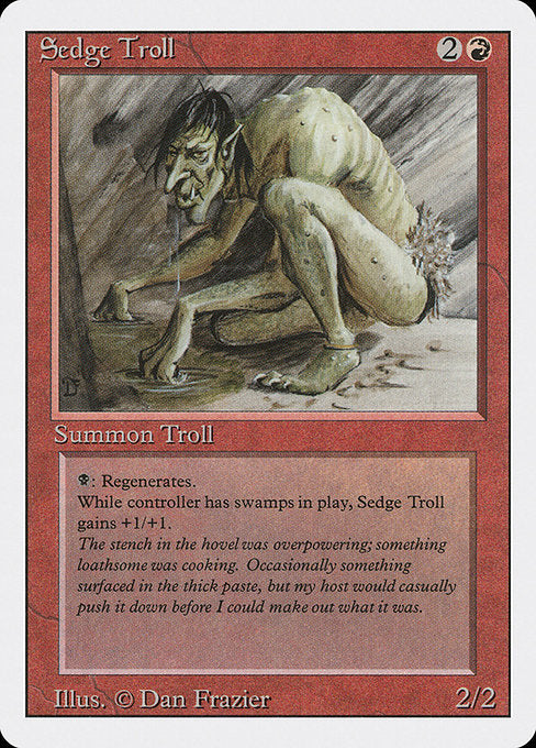 Sedge Troll (174) [Revised Edition]