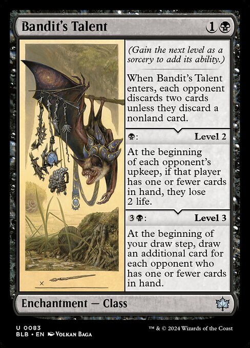 Bandit's Talent (83) [Bloomburrow]