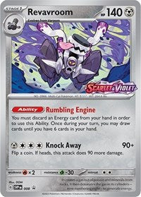 Revavroom - 008 (Prerelease) (008) [SV Scarlet and Violet Promo Cards]
