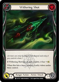 Withering Shot (Yellow) (OUT137) [Outsiders]