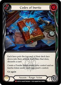 Codex of Inertia (OUT161) [Outsiders]
