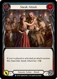 Sneak Attack (Blue) (OUT020) [Outsiders]