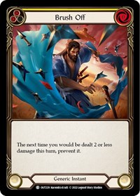 Brush Off (Yellow) (OUT229) [Outsiders]