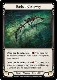 Barbed Castaway - LGS129 (LGS129) [Flesh and Blood Promo Cards]