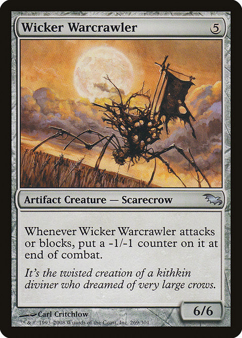 Wicker Warcrawler (269) [Shadowmoor]