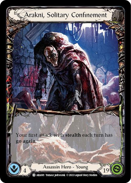 Arakni, Solitary Confinement (ARA001) [Blitz Deck Outsiders Arakni]