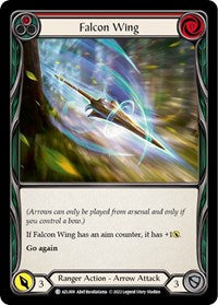 Falcon Wing (Red) (AZL008) [Blitz Deck Outsiders Azalea]