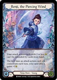 Benji, the Piercing Wind (BEN001) [Blitz Deck Outsiders Benji]