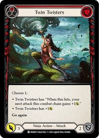 Twin Twisters (Red) (BEN009) [Blitz Deck Outsiders Benji]