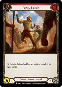 Feisty Locals (Red) (BEN011) [Blitz Deck Outsiders Benji]