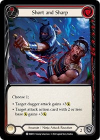 Short and Sharp (Red) (BEN013) [Blitz Deck Outsiders Benji]