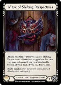 Mask of Shifting Perspectives (UZU003) [Blitz Deck Outsiders Uzuri]