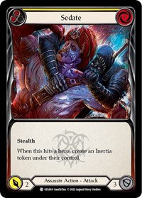 Sedate (Yellow) (UZU019) [Blitz Deck Outsiders Uzuri]