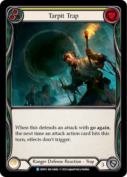 Tarpit Trap (Yellow) (RIP013) [Blitz Deck Outsiders Riptide]