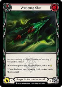 Withering Shot (Red) (RIP020) [Blitz Deck Outsiders Riptide]