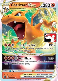 Charizard VSTAR (018/172) [Prize Pack Series Cards]