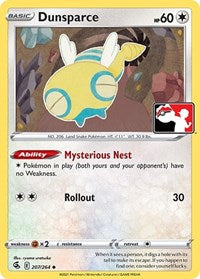 Dunsparce (207/264) [Prize Pack Series Cards]