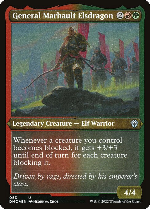 General Marhault Elsdragon (53) [Dominaria United Commander]