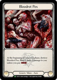 Bloodrot Pox // Frailty - LGS125 (LGS125 // LGS126) [Flesh and Blood Promo Cards]